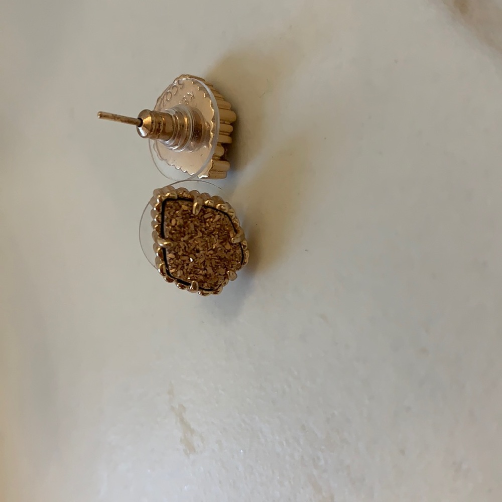 Tessa Rose Gold Stud Earings